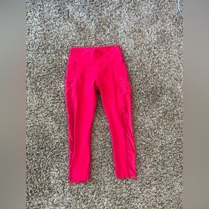 Hot pink Fabletics leggings